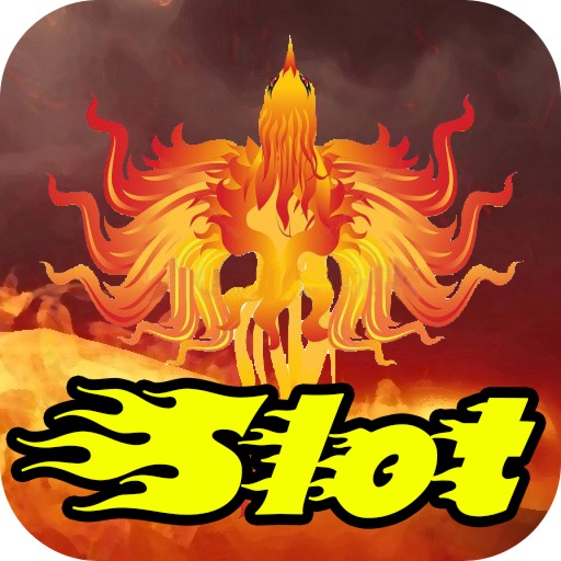 Fire Phenix Red Flaming Charmer Slots: Free Casino Slot Machine icon