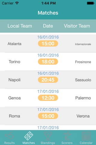 InfoLeague - Italian Serie A screenshot 3