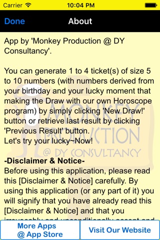 Self Fortune Lottery Creator (Lite) screenshot 4