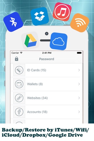 aPasswordMan - Private Password and Secure Digital Wallet Manager screenshot 4