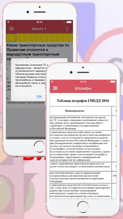 Экзамен по ПДД билеты ГИБДД - Россия 2016 screenshot-3