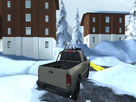 Snow Truck Parking - Extreme Off-Road Winter Driving Simulator FREEのおすすめ画像1