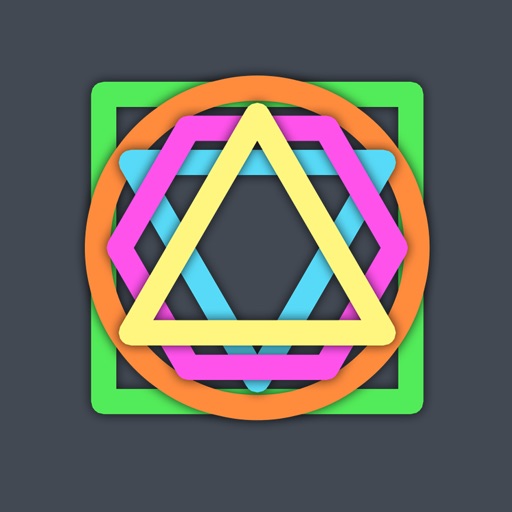 Geometry Rush: Quick Match Color Shapes iOS App