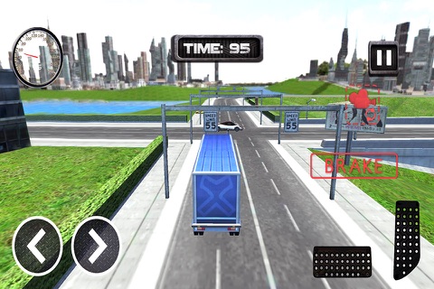 American Heavy Truck Park : City Parking Game screenshot 4