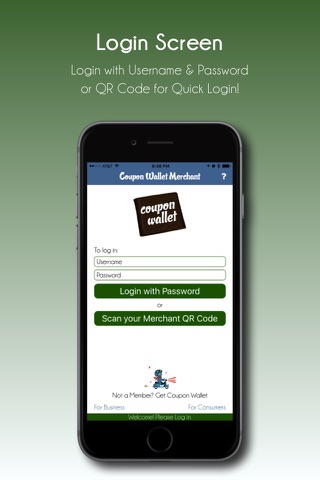 Coupon Wallet Merchant: Mobile Coupon Scanner and Redeemer screenshot 2