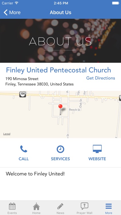 Finley United Pentecostal App