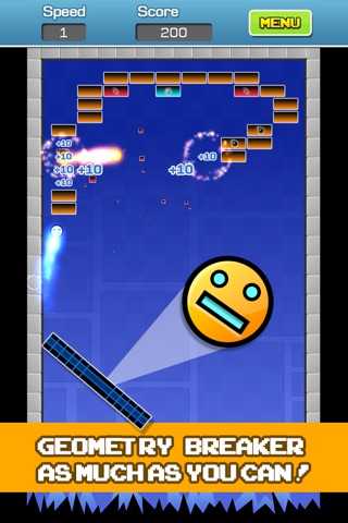 Geometry Brick Breaker Dash - Breaking And Smashing Cube Journey screenshot 2