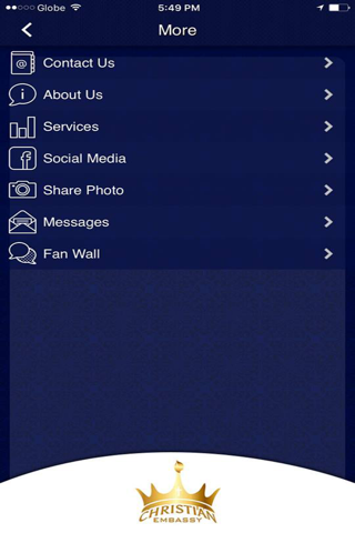 Christian Embassy International Church screenshot 2