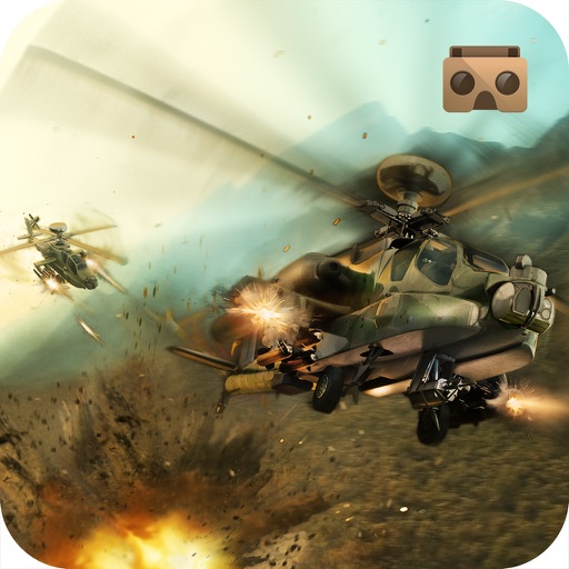VR Battle Helicopters for Google Cardboard iOS App