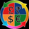 世界通貨のコンバーター - お金の計算コンバータ、為替レート＆ライブレートチャートProは（ドル、ユーロ、ビットコインと、より多くを変換！）