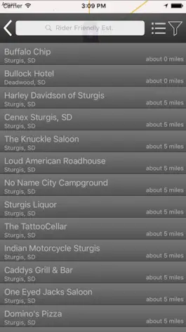 Game screenshot Sturgis Rider Friendly Establishments apk