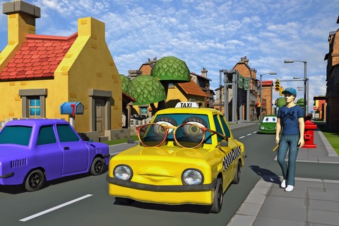Extreme Speed Taxi Driver Racing Rivals in city traffic racer screenshot 4