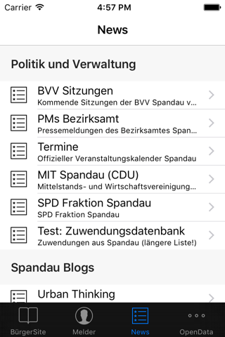 BürgerApp Spandau screenshot 4