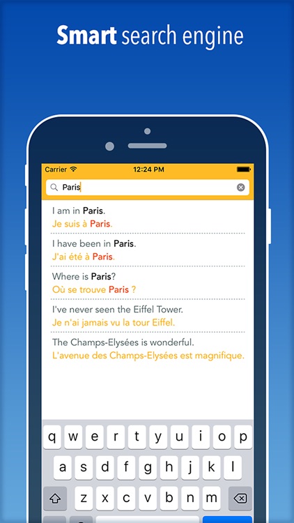 I Speak French : Offline phrasebook for travel and language learning!