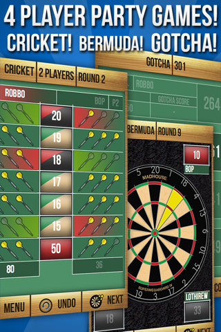 MadHouse Darts Scorer Darts Games Scoreboard & Scorekeeper 501 Scoring and More screenshot 2