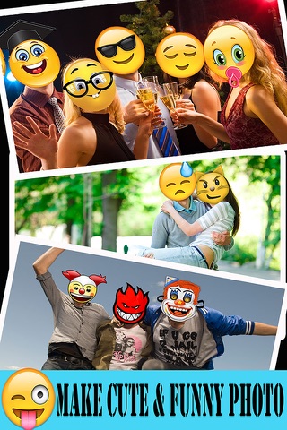 Crazy Emoji Image Maker : photo editor, funny face creator with cool new emoticon stickers screenshot 2