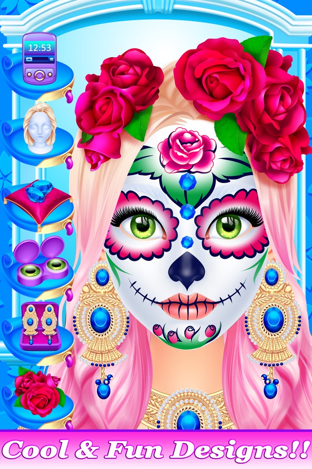 Crazy Face Paint Party Salon - Makeup & Kids Games screenshot 3