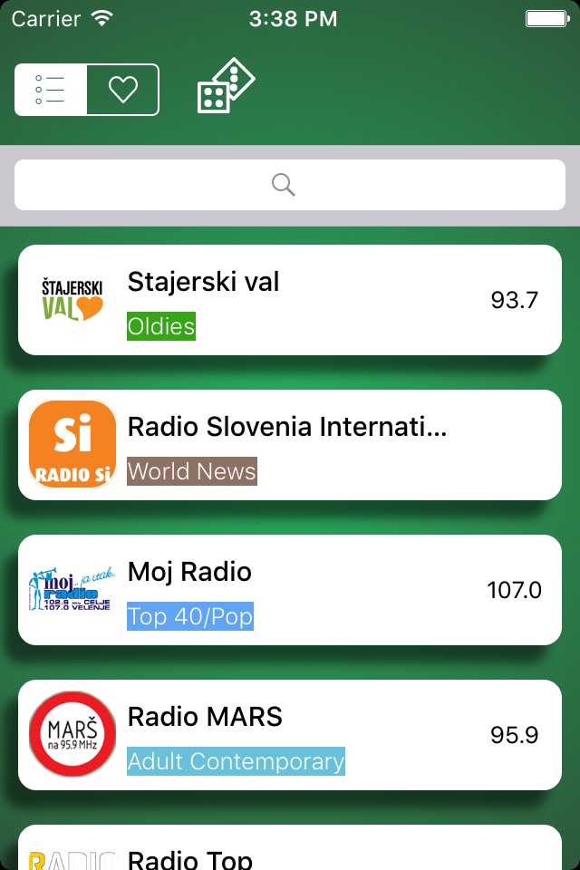 Slovenia Radio Live Player ( slovenski jezik or slovenščina / Slovenija / Slovene or Slovenian ) screenshot 3