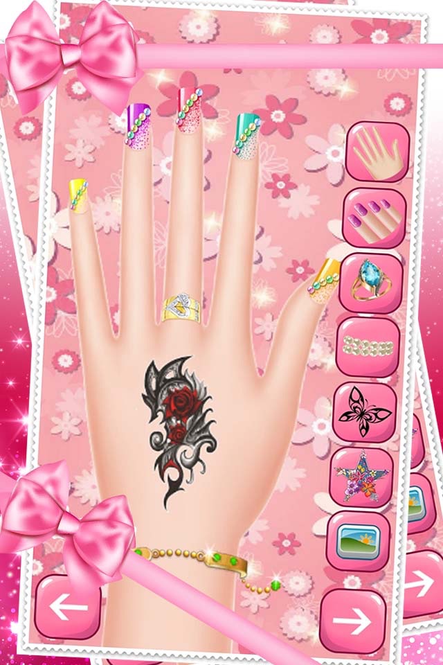 Awesom Wedding Day And Celebrity Nail Salon - Beautiful Princess Manicure Makeover Game Fancy screenshot 3