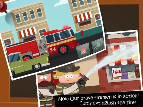 Brave Fireman HD screenshot 2