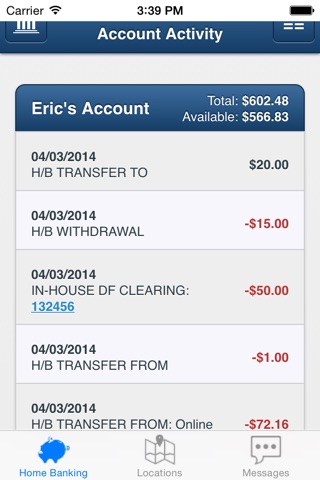 Stanwood FCU screenshot 2