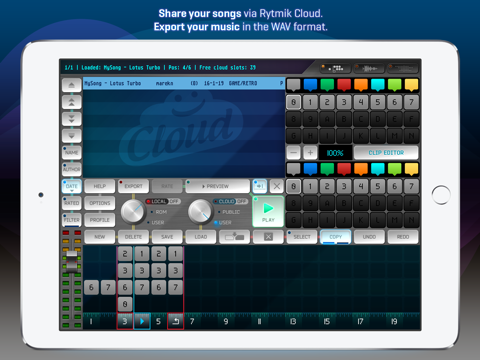 Rytmik Lite Chiptune Synthesizer screenshot 4