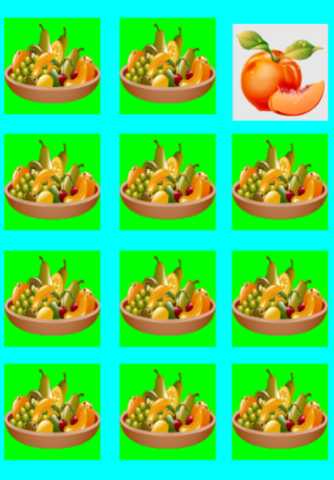 matching pictures fruit season for kids screenshot 3