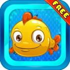 Funny colorful fish celerity : - A match 3 puzzles for Christmas season