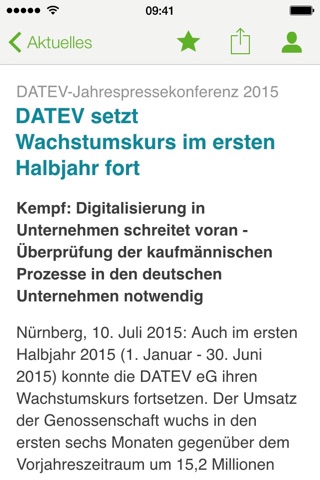 DATEV screenshot 2