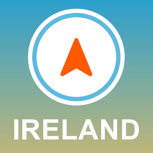 Ireland GPS - Offline Car Navigation icon