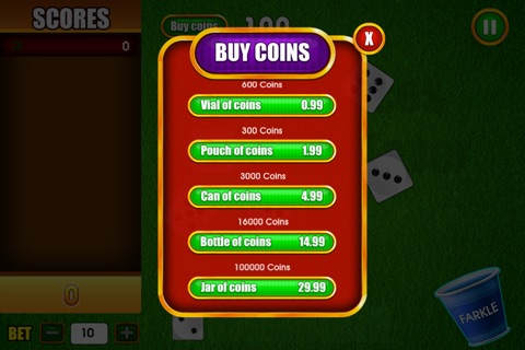 Farkle Casino Challenge Pro screenshot 4