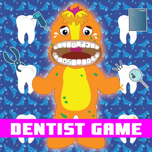 Kids Dentist Game Inside Office For Dinosaur And Friends Edition Icon