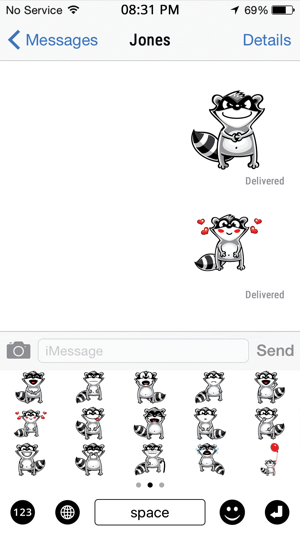 Raccoon Emojis(圖4)-速報App