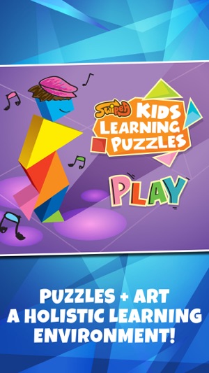 Kids Learning Puzzles: Dance, Tangram Pl