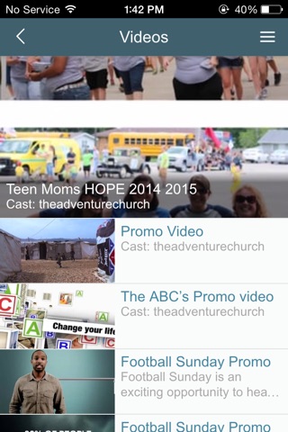 Adventure Christian Church screenshot 2