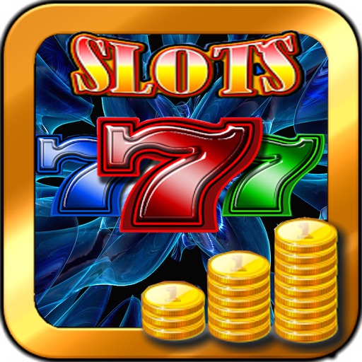 AA 777 Lucky Mega Coin Casino Slot Machine Icon