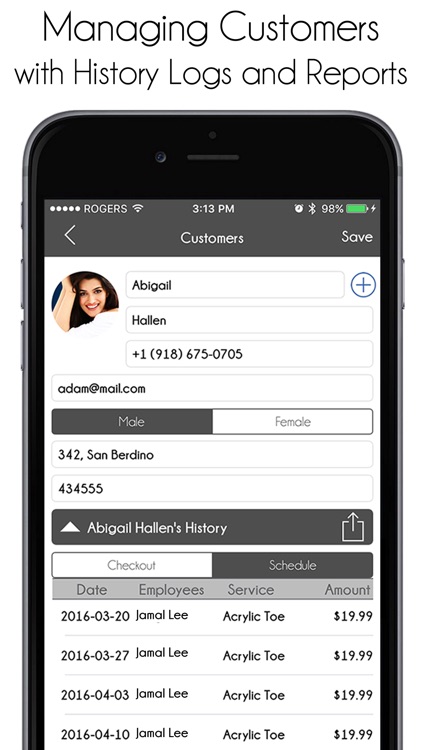 Salon Manager: Appointment Book, Scheduling, POS and Accounting