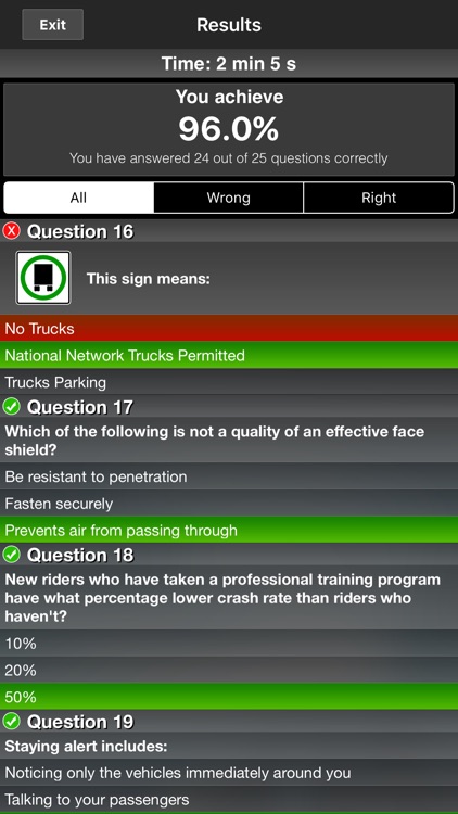 Motorcycle Permit Test Free - DMV Permit Practice Test screenshot-3