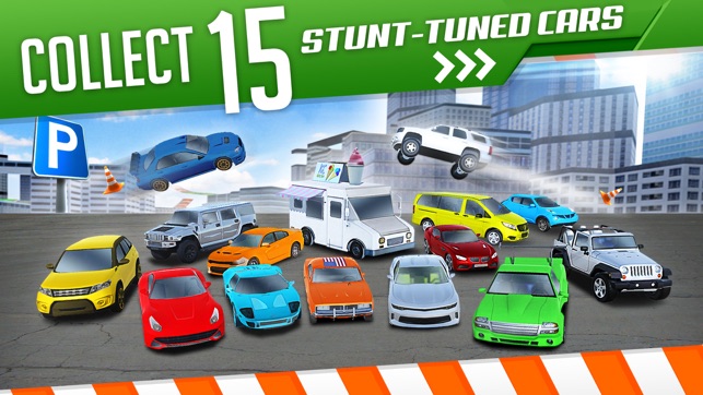 Roof Jumping 3 Stunt Driver Parking Simulator an Extreme Rea(圖2)-速報App