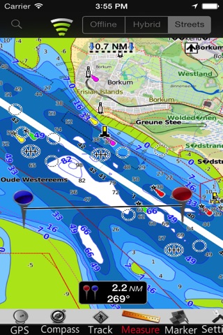Germany W GPS Nautical Charts screenshot 2