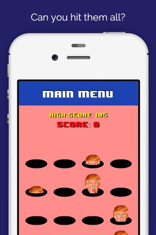 Whack a Trump - Fun game screenshot 2