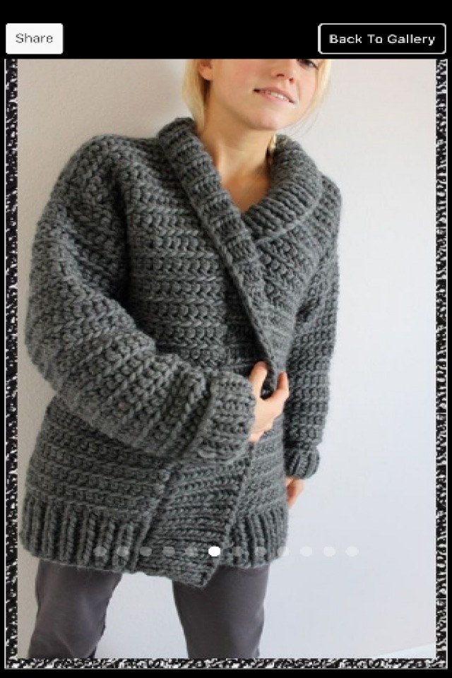 Crochet Sweater Patterns screenshot 3