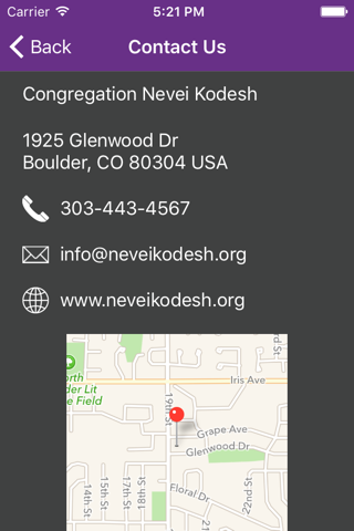 Congregation Nevei Kodesh screenshot 4