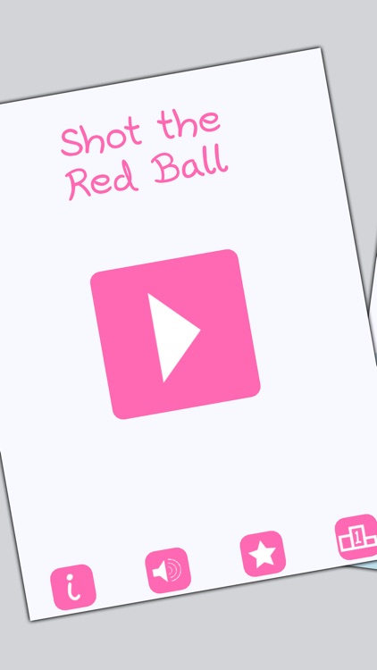 Shot the Red Ball - The free and simple super casual hand eye coordination game
