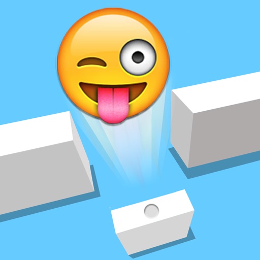 Emoji Hop 2016—A New Emoticons Dotz Jump & Dodge Skyward Game iOS App