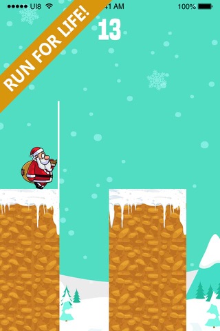 Santa Escape Christmas Run screenshot 2