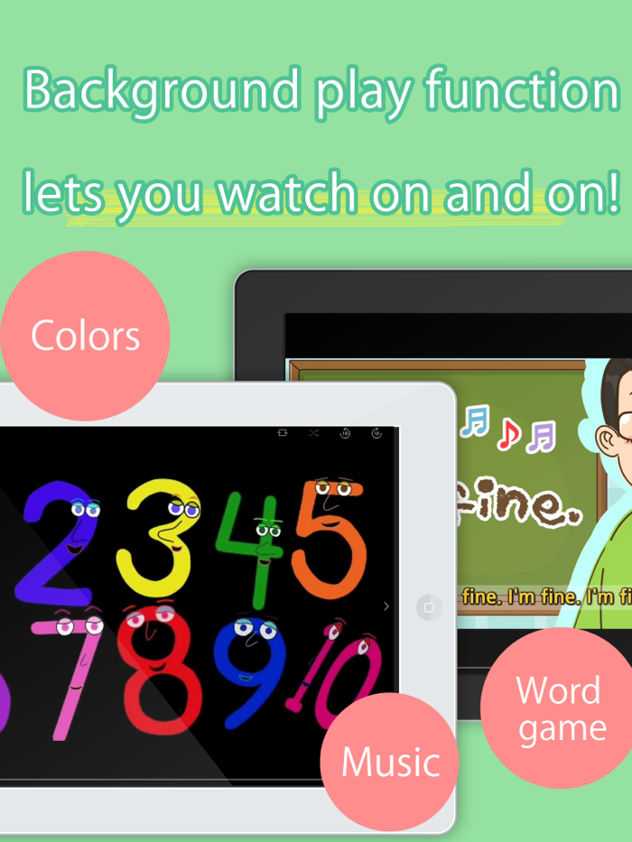 Intellectual training videos for kids - Free learning abc  123