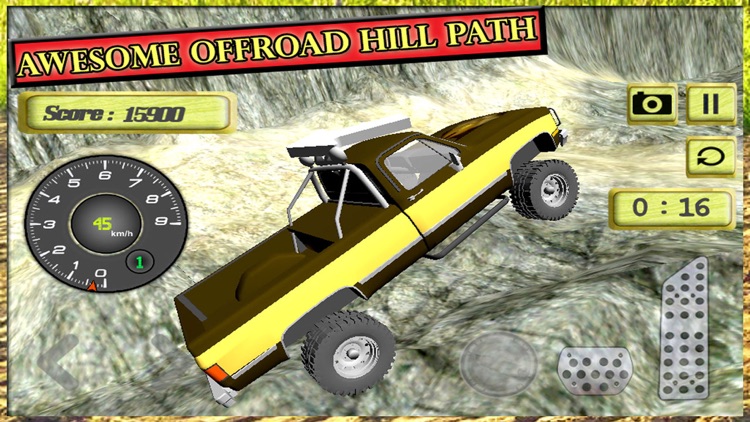 Offroad 2016 Hill Driving Adventure: Extreme Truck Driving, Speed Racing Simulator for Pro Racers
