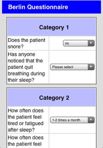 Obstructive Sleep Apnea Screener screenshot 4