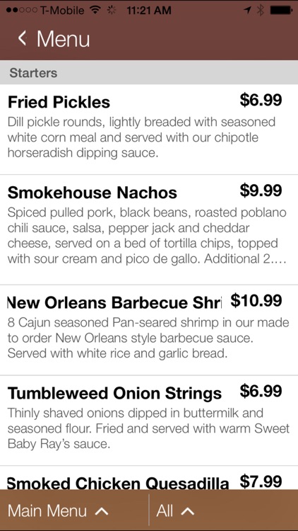 Sweet Baby Ray's Barbecue screenshot-4